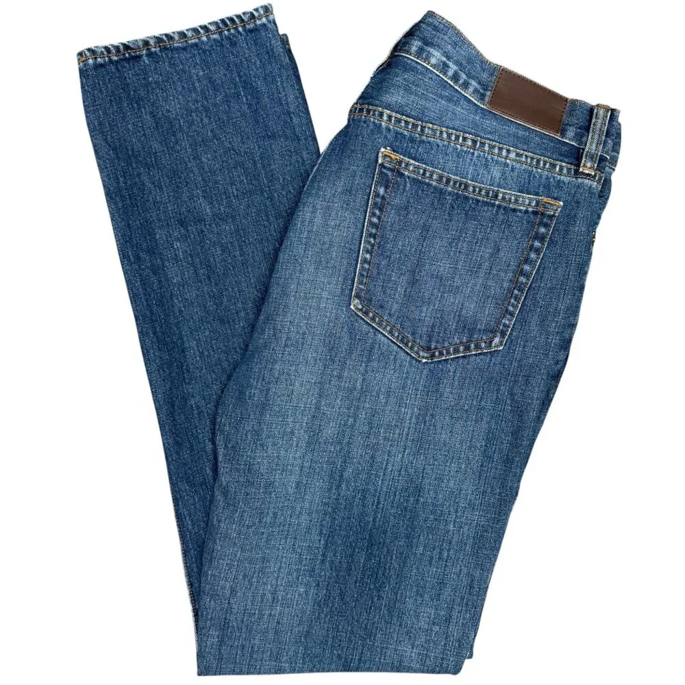 EUC Men's‎ J. CREW The Driggs Medium Wash Jeans C9885 | Size 34 x 34
